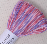 Sashiko Thread Colorful 100m