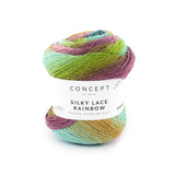Katia Silky Lace Rainbow