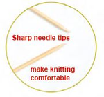 Knina Swivel Knitting Needles