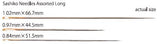 Tulip Sashiko Needles Assorted Long