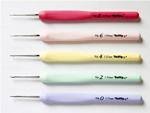 Tulip Sucre Bead Crochet Hooks with Cushion Grip