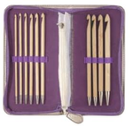 CarryT Interchangeable Bamboo Tunisian Hook SET